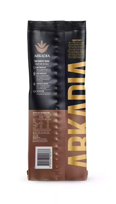 Arkadia Drinking Chocolate (20% cocoa), Cappuccino Topping 1kg